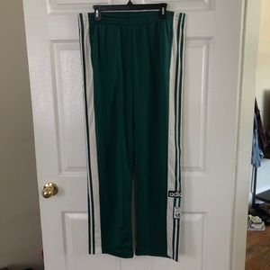 NWOT Tearaway Adidas Track Pants